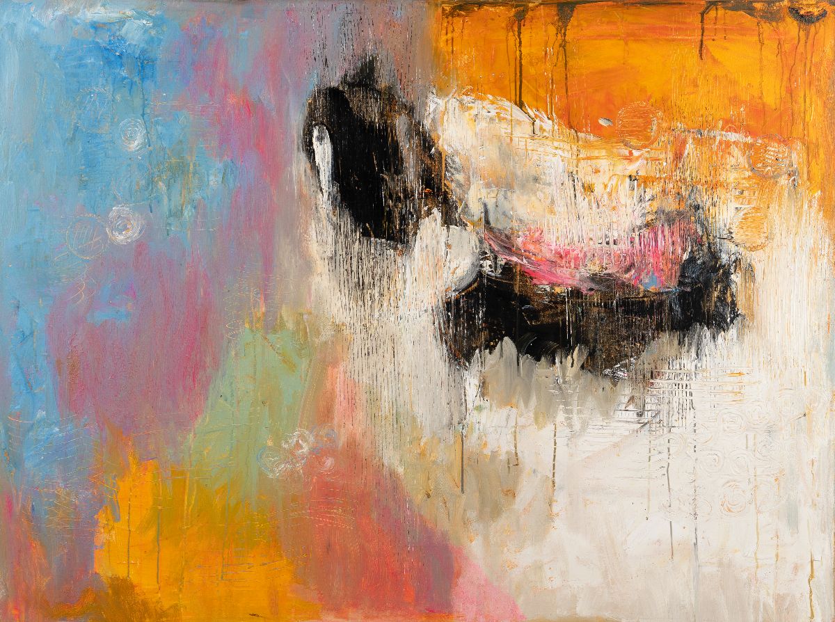No.102 - 90x120 Symfoni- Når Lyset Bryder Frem