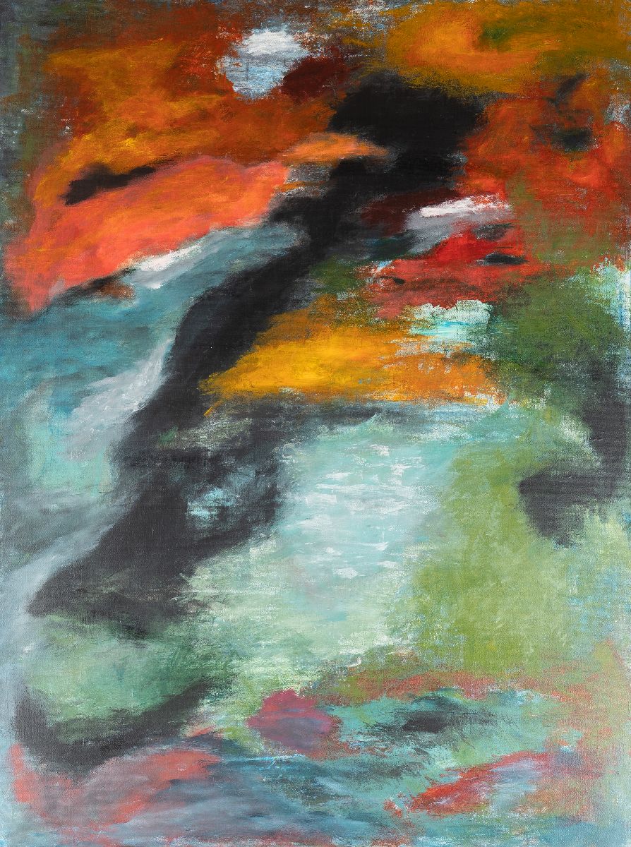 No.117 - 90x120 Skjulte stier i erindringens slør